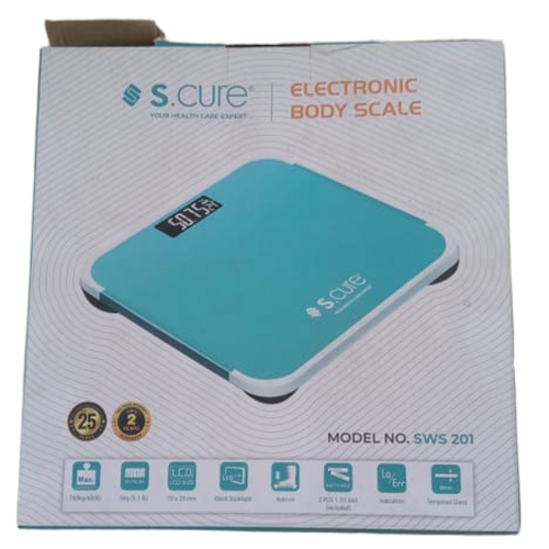 Sws 201 Electronic Body Scale - Accuracy: 100  %