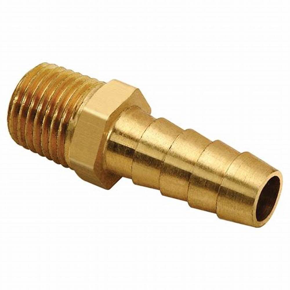 BRASS HOSE NIPPLE MALE