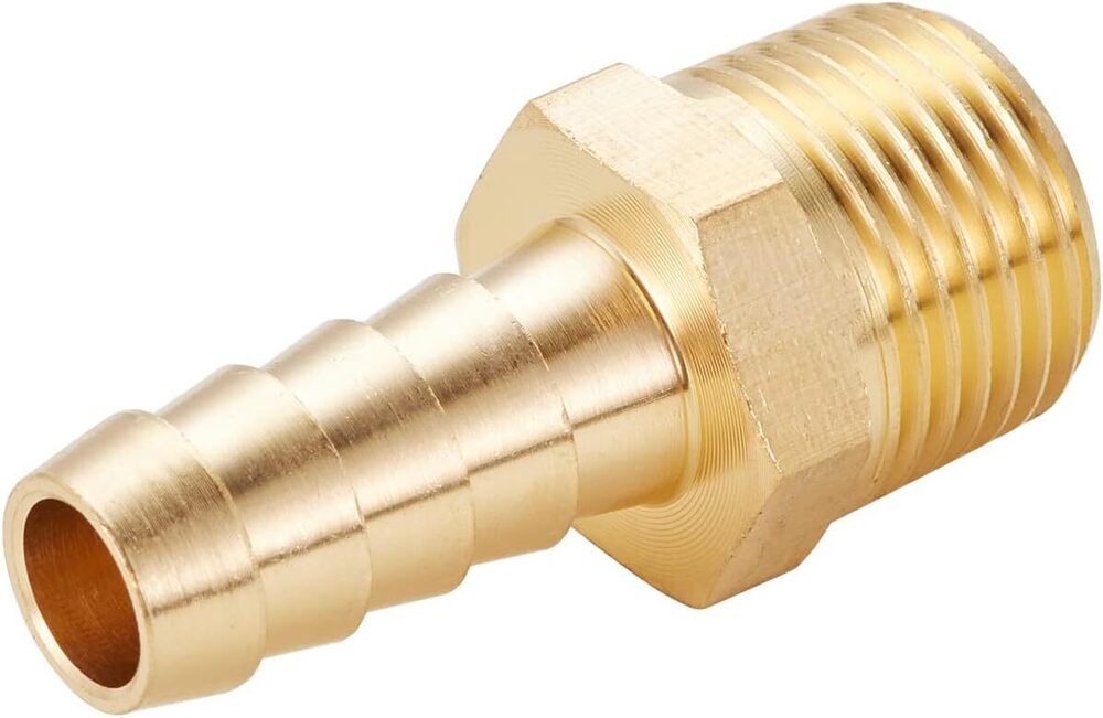 BRASS HOSE NIPPLE MALE