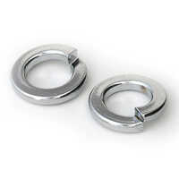 Wedge Lock Washer - Stainless Steel, Standard Size, Silver Color | Polished Surface Treatment, Round Shape For Industrial Applications