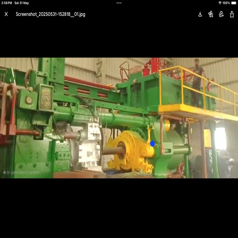 Taiwanese Used 7 Inch Billet Extrusion Press - Automatic Grade: Semi-Automatic