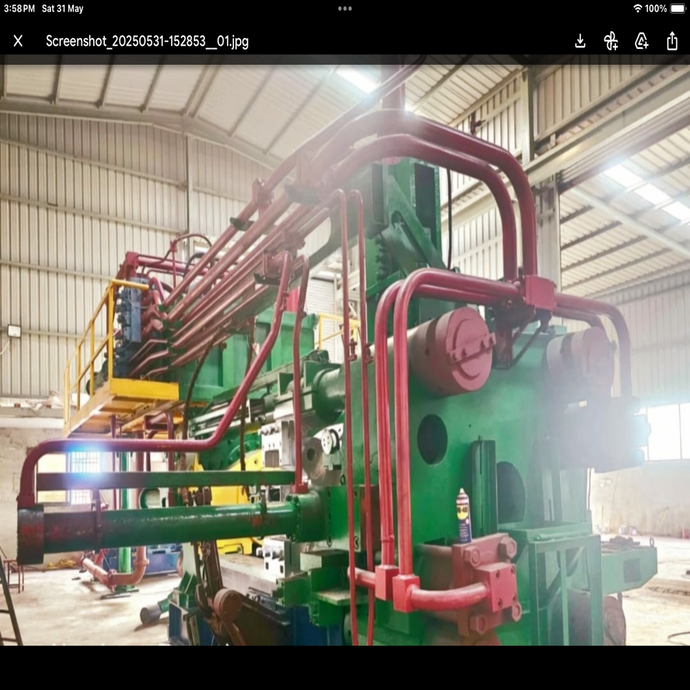 Taiwanese Used 7 inch billet extrusion press