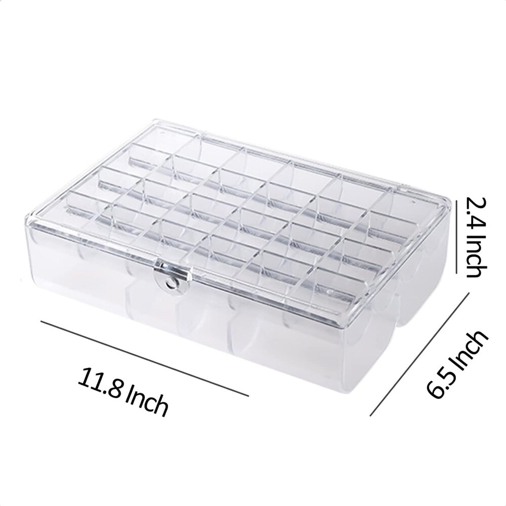 2 LAYER ACRYLIC JEWELRY BOX