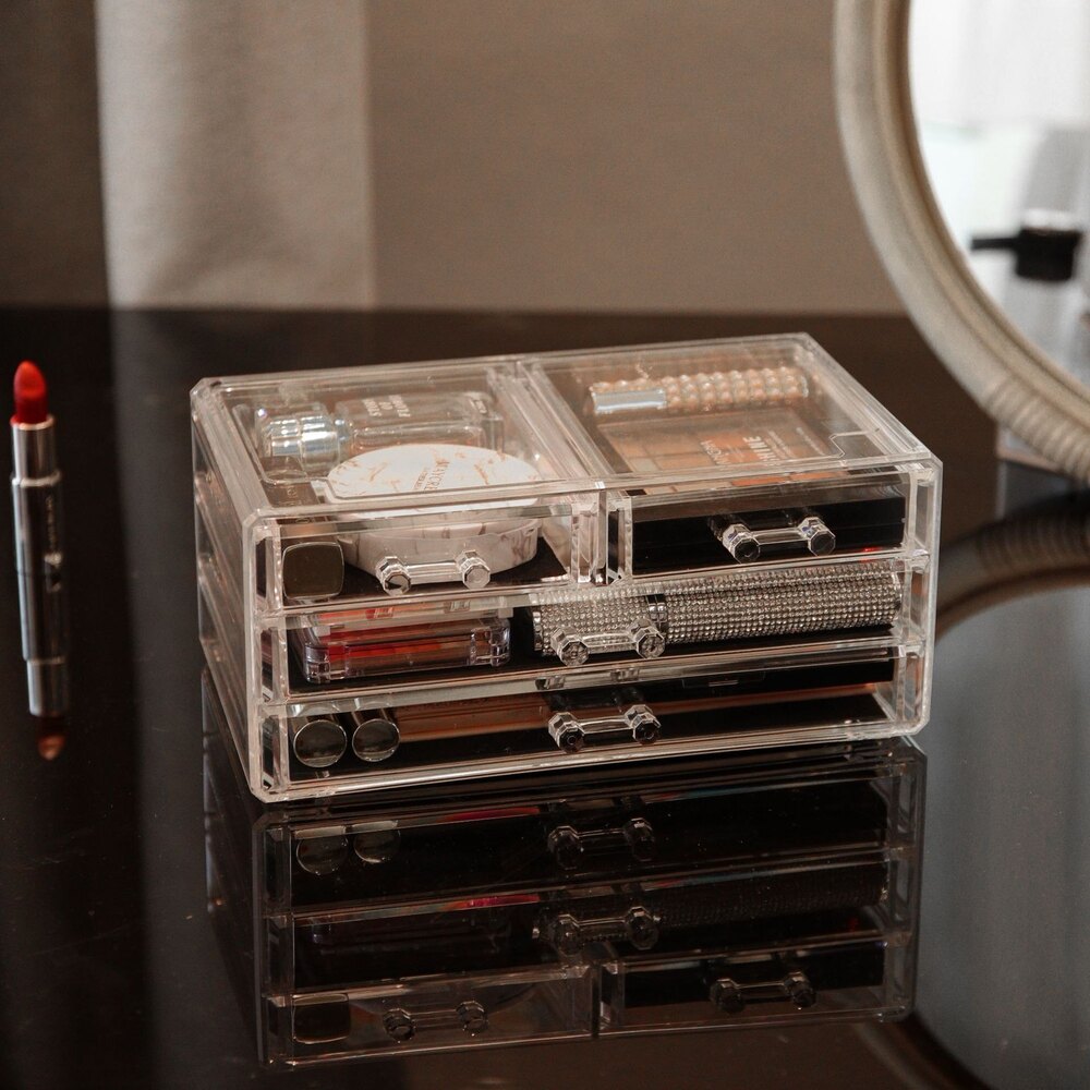 4 DRAWER COSMETIC BOX