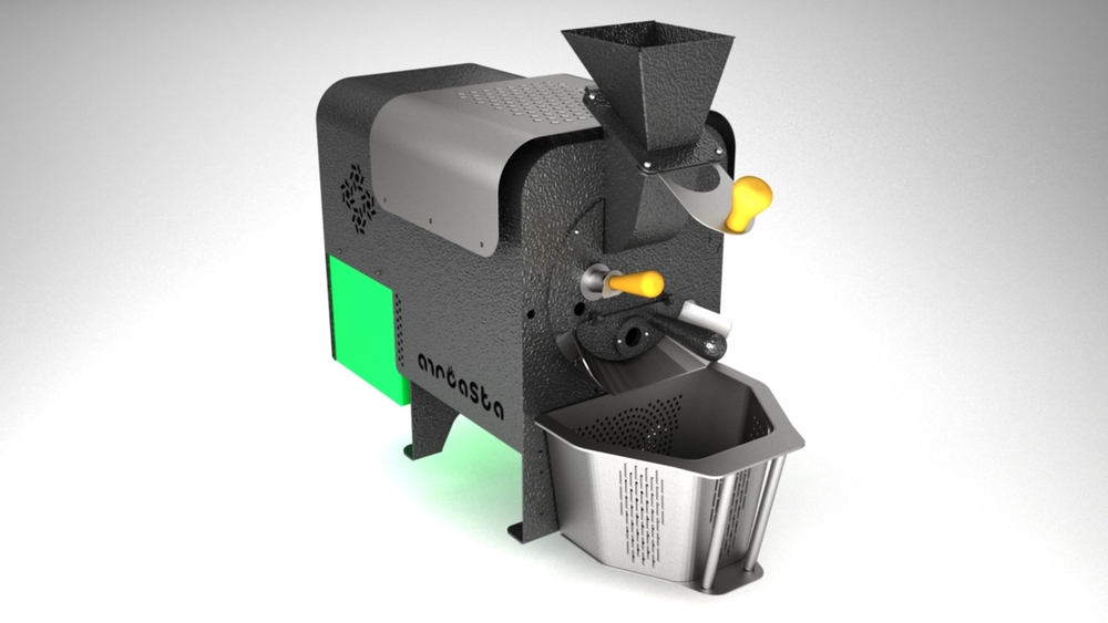 500g Electric Coffee Roaster with LED Controller & Profile Roasting System