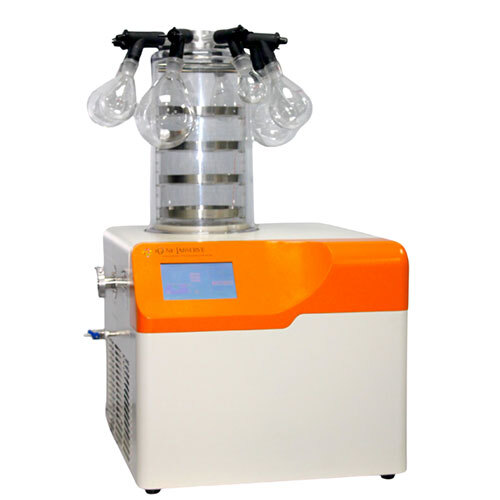 Freeze Dryer (-80) With Self Heating - Color: Yellow And White