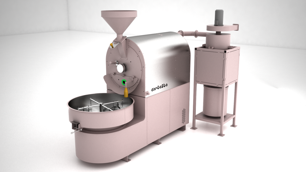 3kg Coffee Roaster Machine with Gas Heating & Artisan Software Compatibility