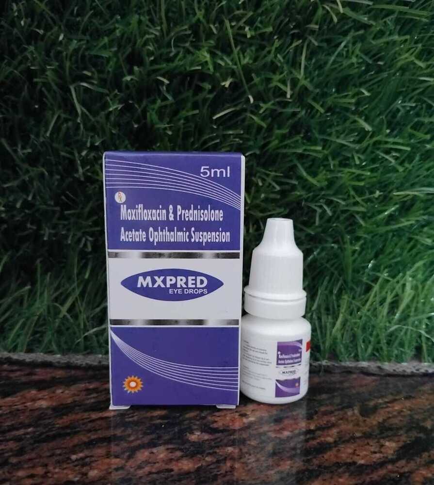 Moxifloxacin Perdnisolone acetate ophthalamic susupension