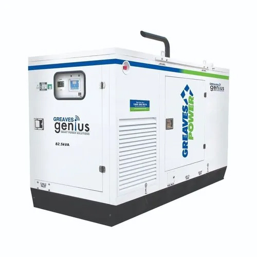 82.5Kva Silent Diesel Generator Set - Color: White