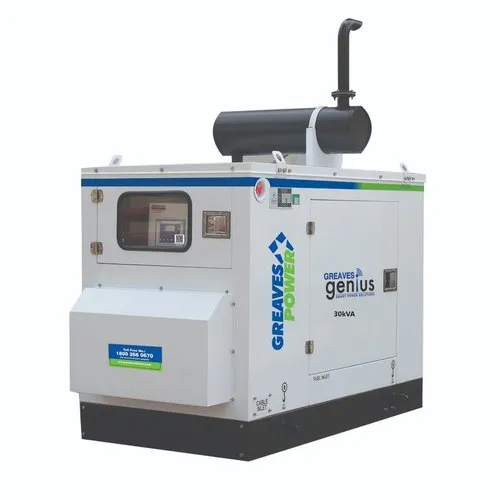 30Kva Silent Diesel Generator Set - Engine Type: 4-Stroke