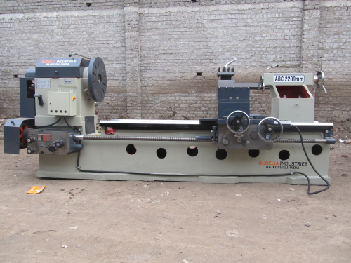 Belt Driven Extra Heavy Duty Plano Bed Lathe Machine 12 feet