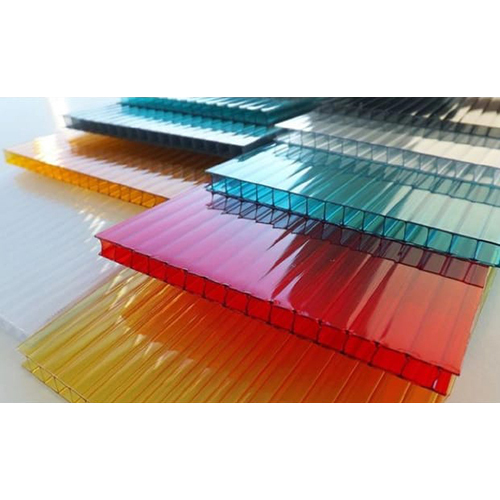 Polycarbonate Multiwall Sheet - Color: Multicolor