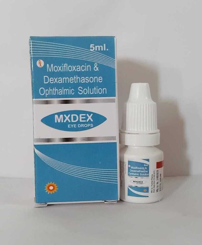 Moxifloxacin Dexamethasone Eye Drops - Age Group: Adults