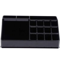 COSMETIC ORGANIZER STAND - BLACK