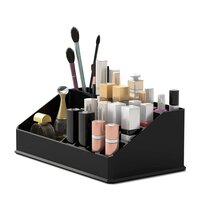 COSMETIC ORGANIZER STAND - BLACK