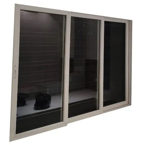 White UPVC Sliding Window