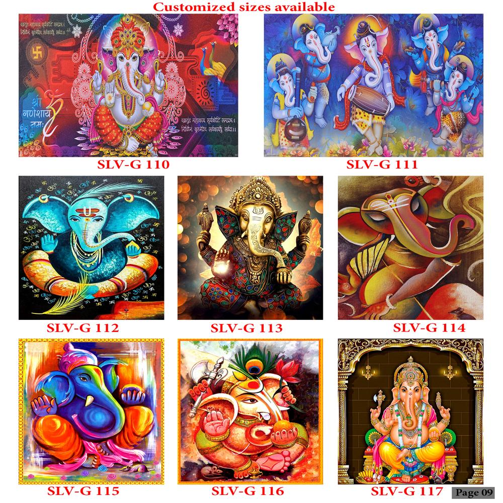GANESHA  WALL POSTER TILES