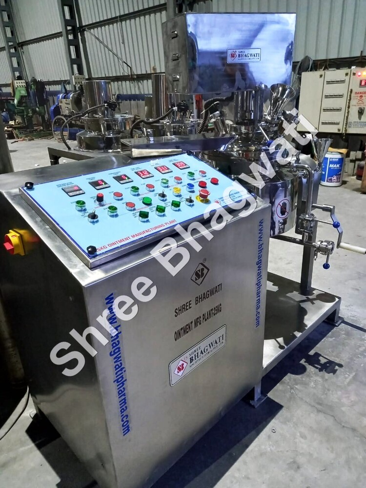 25 kgs Gel Cream Manufacturing Machine
