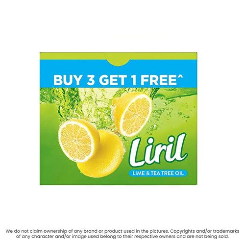 Liril Lime & Tea Tree Oil Soap