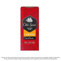 Old Spice After Shaving Lotion Lionpride - Color: Blue