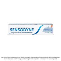 Sensodyne Toothpaste Whitening - Brush Attributes: Easy To Use