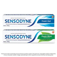 Sensodyne Fresh Gel Tooth Paste - Brush Attributes: Easy To Use