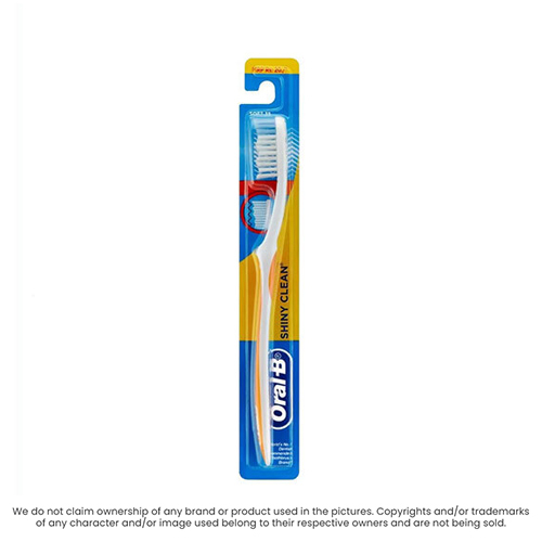 Oral-B Shiny Clean  Single Pack Toothbrush