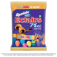 Alpenliebe Eclairs Plus Candy - Flavor: Chocolate