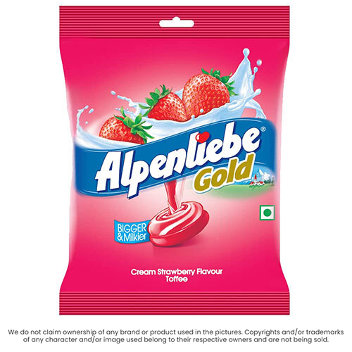 Alpenliebe Gold Strawberry Flavour Candy