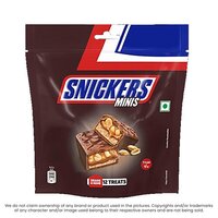 Snickers Mins Chocolate - Fat Content (%): 99 Percentage ( % )