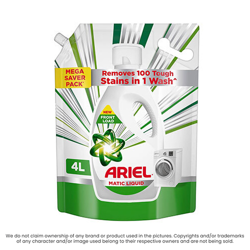Ariel Matic Front Load Liquid pouch