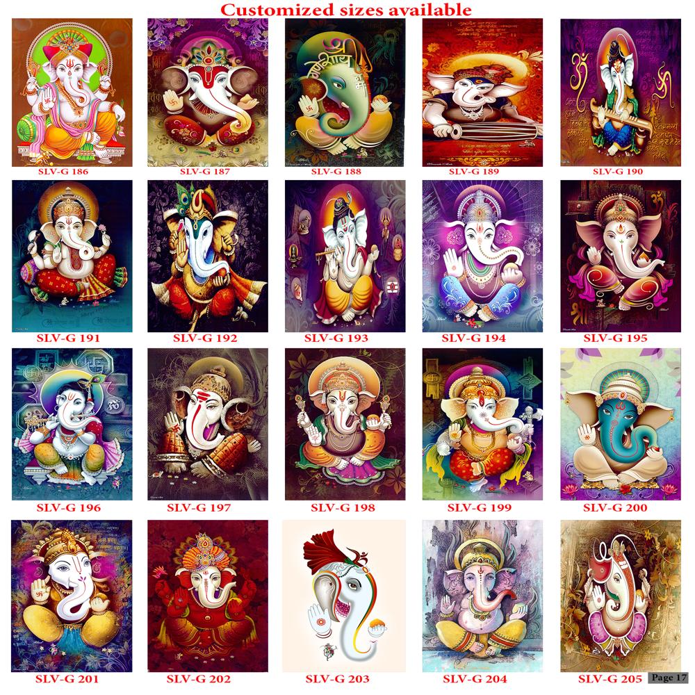 GANESHA WALL POSTER TILES