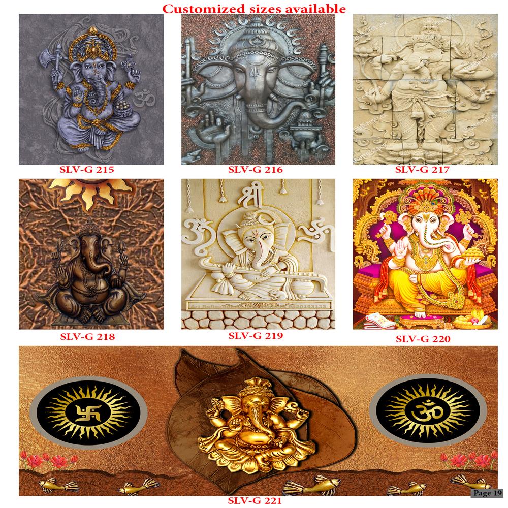 GANESHA WALL POSTER TILES