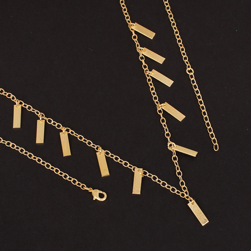 Golden Love Lock Necklace