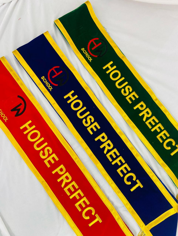 School Sash - Color: Customized