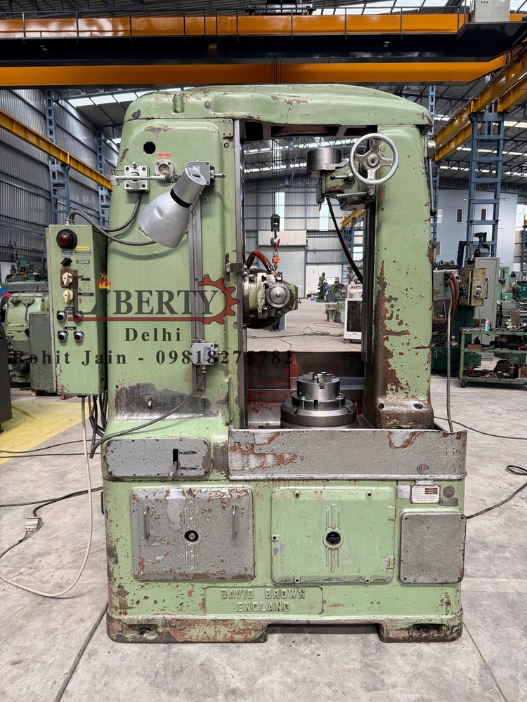 David Brown England Spline & Spur Gear Hobbing Machine