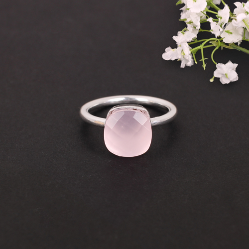 Pink Color Stone Ring