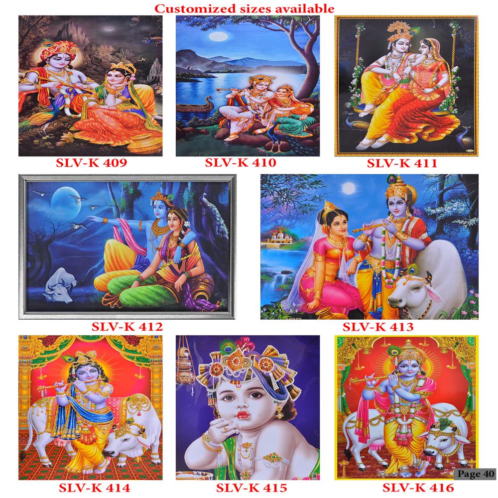 Krishna Wall Poster Tiles