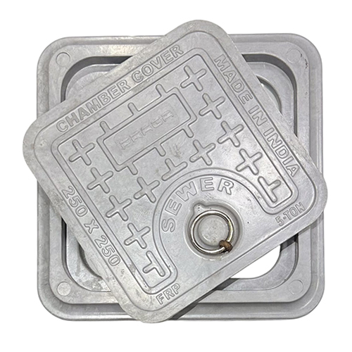 24 Inch Grey FRP Chamber Cover