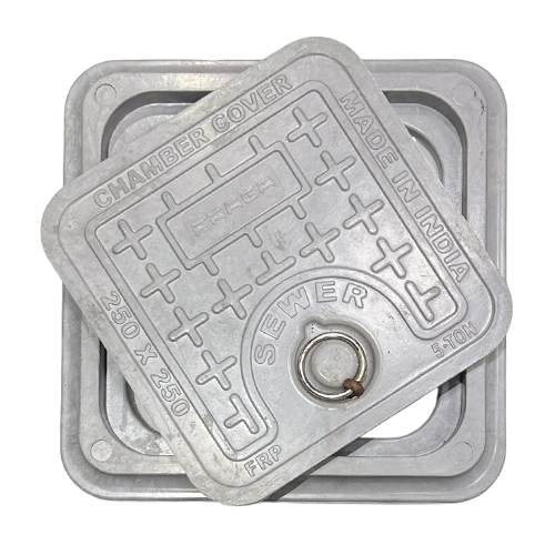 Grey FRP Chamber Cover