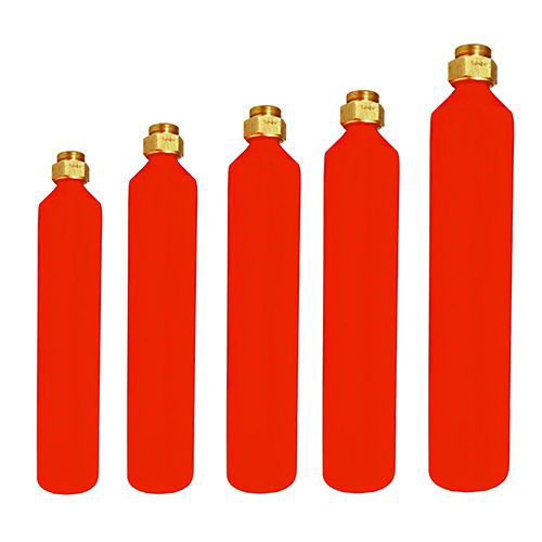 Co2 Cartridge Fire Extinguisher - Color: Red
