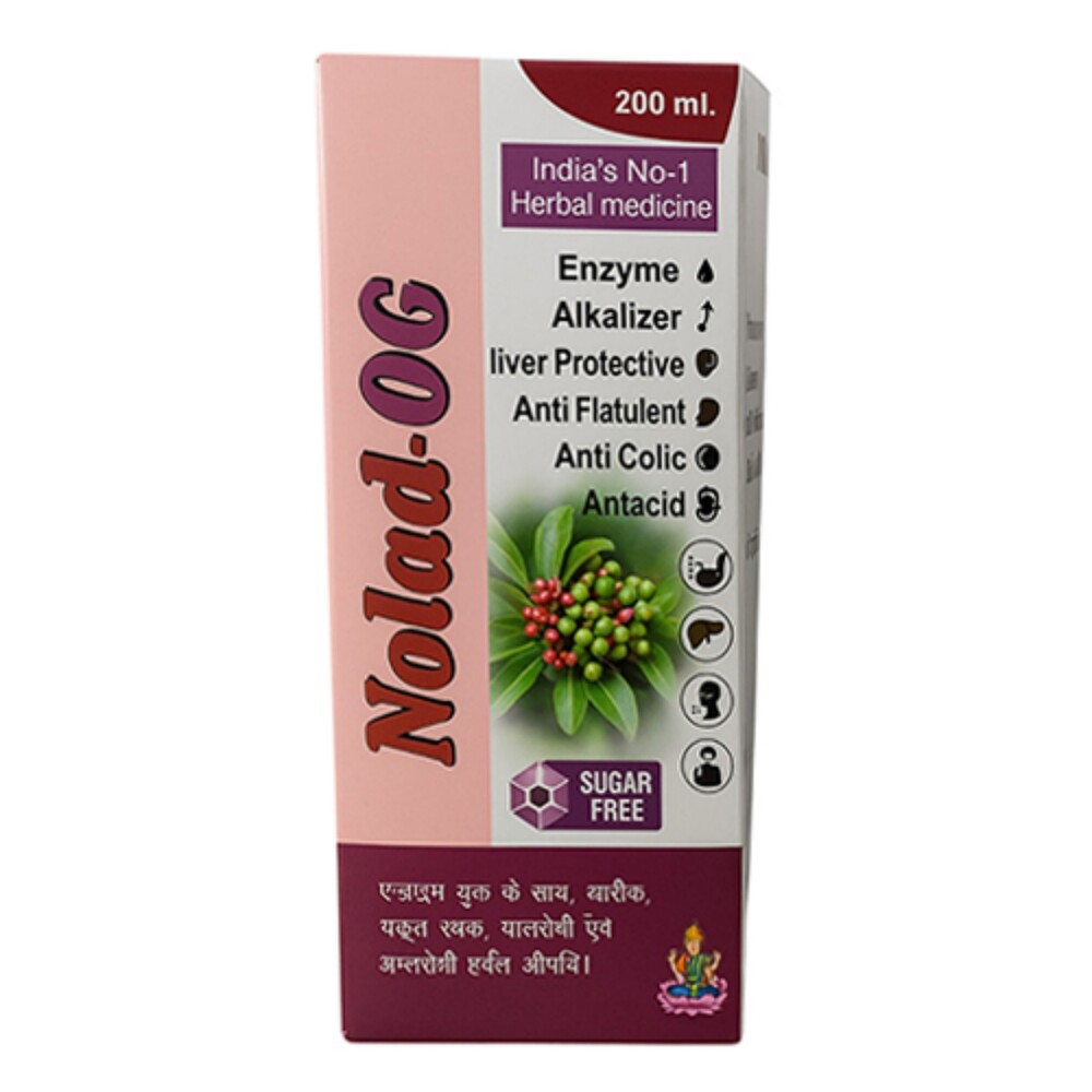 200Ml Nolad-Og Enzyme Alkalizer Syrup - Storage Instructions: Dry Place