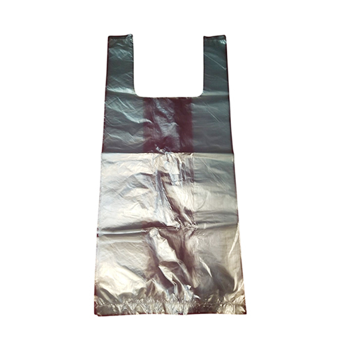11X14 Plastic Carry Bag - Color: Silver