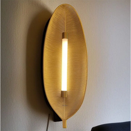 Gleaming Galleria Wall Light - Color: Golden