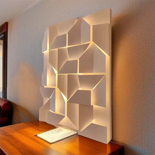 Radiance Realm Wall Light - Color: White