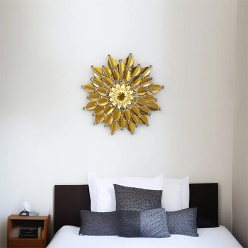 Halo Haven Wall Light - Color: Golden