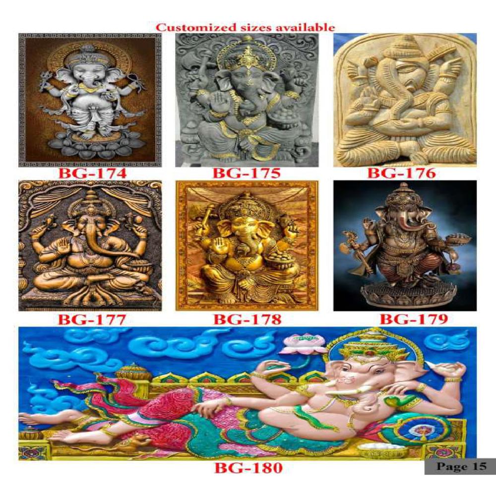 GANESHA WALL POSTER TILES