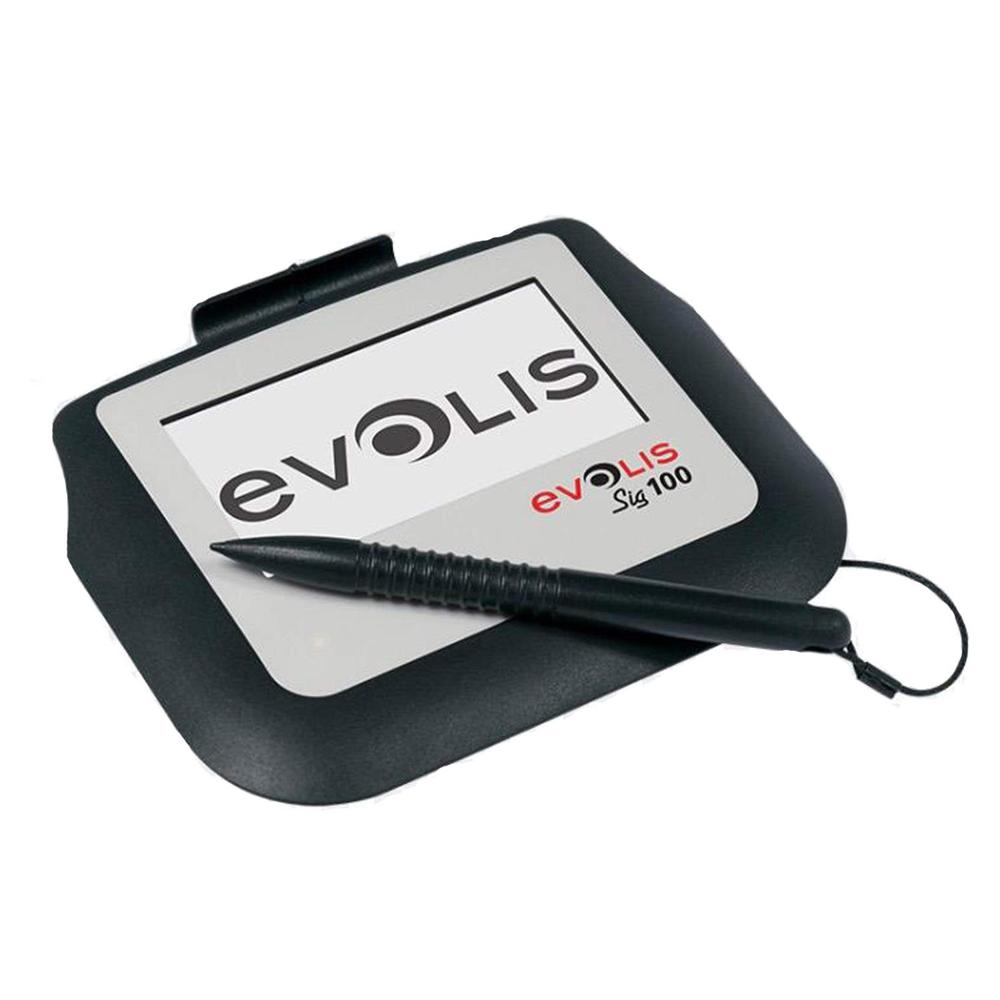 Evolis Color Signature Pad Sig100 - Application: For Attendance