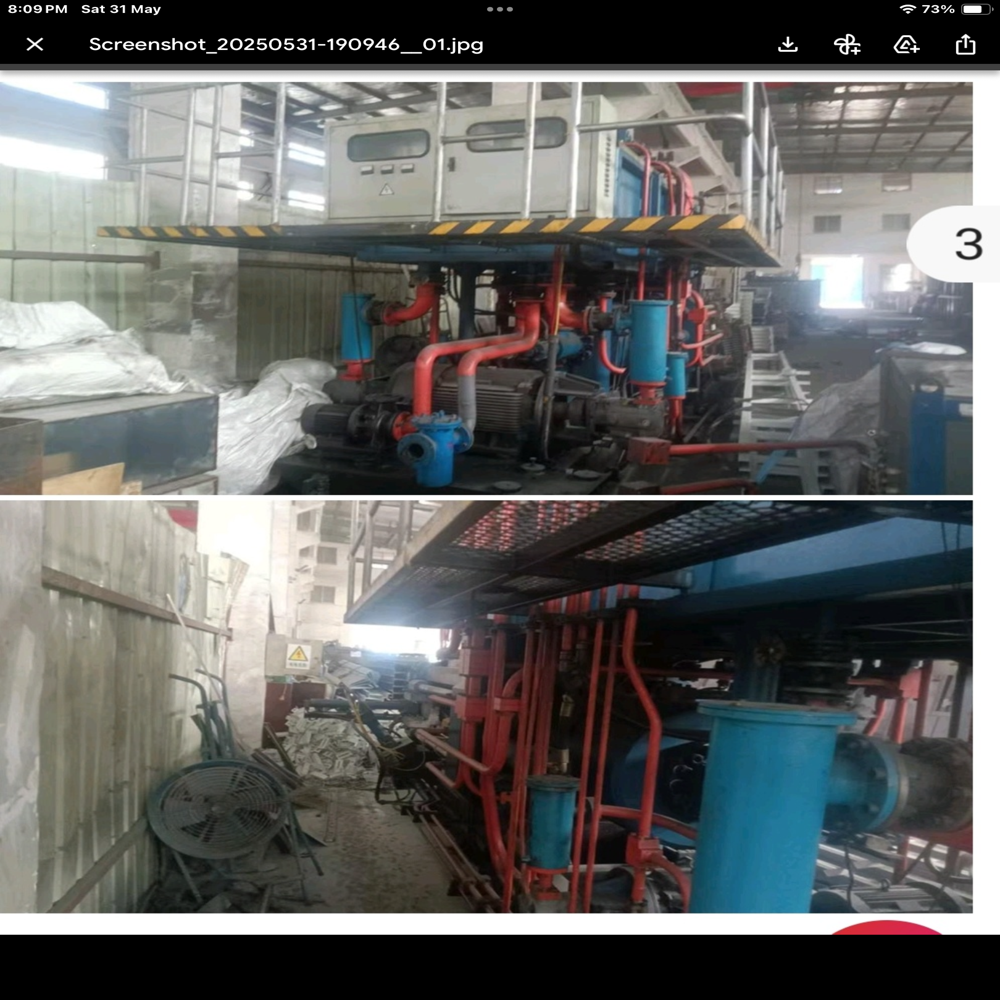 Used 630 Ton Extrusion Press Line - Automatic Grade: Semi-automatic