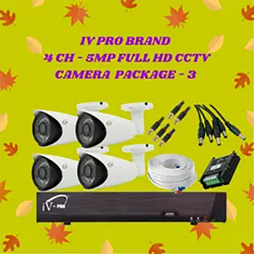 4Ch - 5Mp Full Hd Cctv Camera Package - 3 - Camera Pixels: 2 Megapixel (Mp )